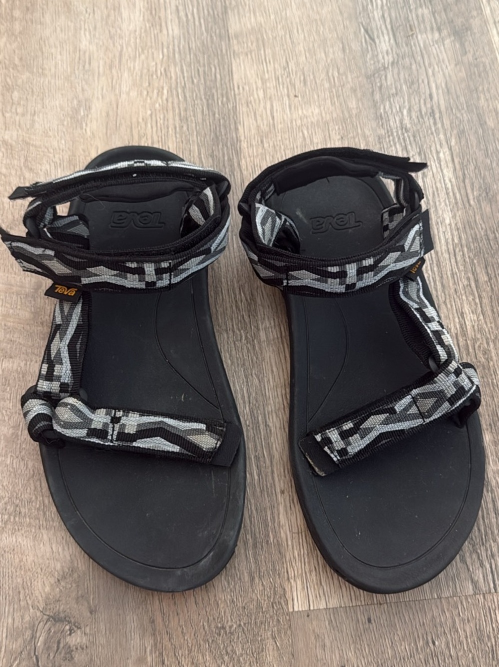 Teva Women’s Black & Gray Strap Sandals